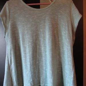 Mint green bow back top (DNA Couture)